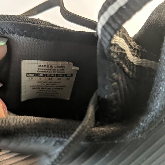 Under Armour Spine Fierce MC Black Mens 10 Football Cleats 1269740-001 White UA - Picture 12 of 15